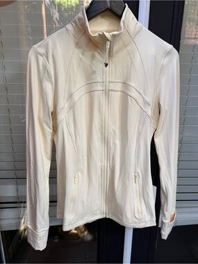 Lululemon Define Jacket in Buttercream Yellow